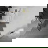 Mexen Kioto sprchová stena 140 x 200 cm, transparentnéné/čierny vzor 8 mm, zlatá - 800-140-101-50-70