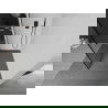 Mexen Kioto sprchová stena 140 x 200 cm, transparentnéné/čierny vzor 8 mm, čierna - 800-140-101-70-70