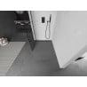 Mexen Kioto sprchová stena Walk-in 90 x 200 cm, čierna mriežka 8 mm, čierna - 800-090-101-70-77