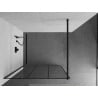 Mexen Kioto sprchová stena Walk-in 120 x 200 cm, čierna mriežka 8 mm, čierna - 800-120-101-70-77