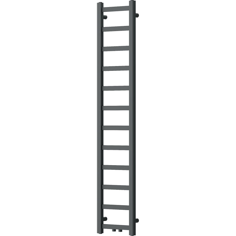 Mexen Bolt kúpeľňový radiátor 1500 x 300 mm, 295 W, antracit - W126-1500-300-00-66