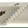 Mexen Elix kuchynský drez z 1 komor z granitu 600 x 500 mm, béžový, sifón čierny- 6525601005-69-B