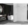 Mexen Kioto sprchová stena Walk-in 130 x 200 cm, matné 8 mm, chróm - 800-130-101-01-30