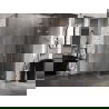 Mexen Lunar-F L skladacia sprchová kabína pravá 80 x 80 cm, priehľadná, brúsená meď - 836L-080-080-65-00-P