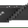Mexen Elix granitový drez 1-komorový 800 x 500 mm, čierny bodkovaný, sifón chróm - 6527801005-76