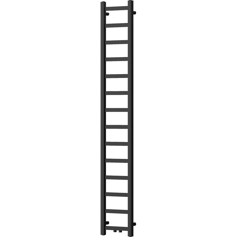 Mexen Bolt radiátor kúpeľňový 1800 x 300 mm, 351 W, čierny - W126-1800-300-00-70