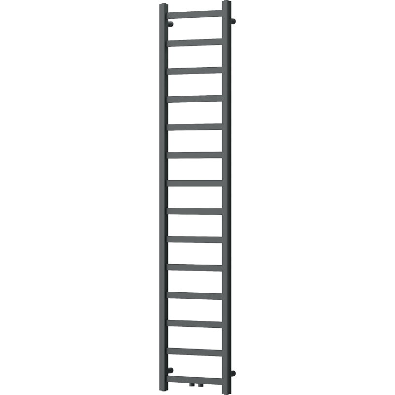Mexen Bolt kúpeľňový radiátor 1800 x 400 mm, 406 W, antracit - W126-1800-400-00-66