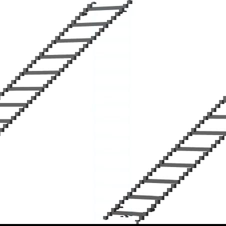 Mexen Bolt kúpeľňový radiátor 1800 x 400 mm, 406 W, antracit - W126-1800-400-00-66