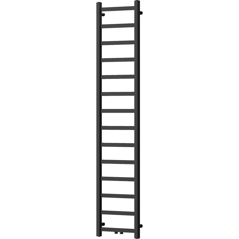 Mexen Bolt kúpeľňový radiátor 1800 x 400 mm, 406 W, čierny - W126-1800-400-00-70