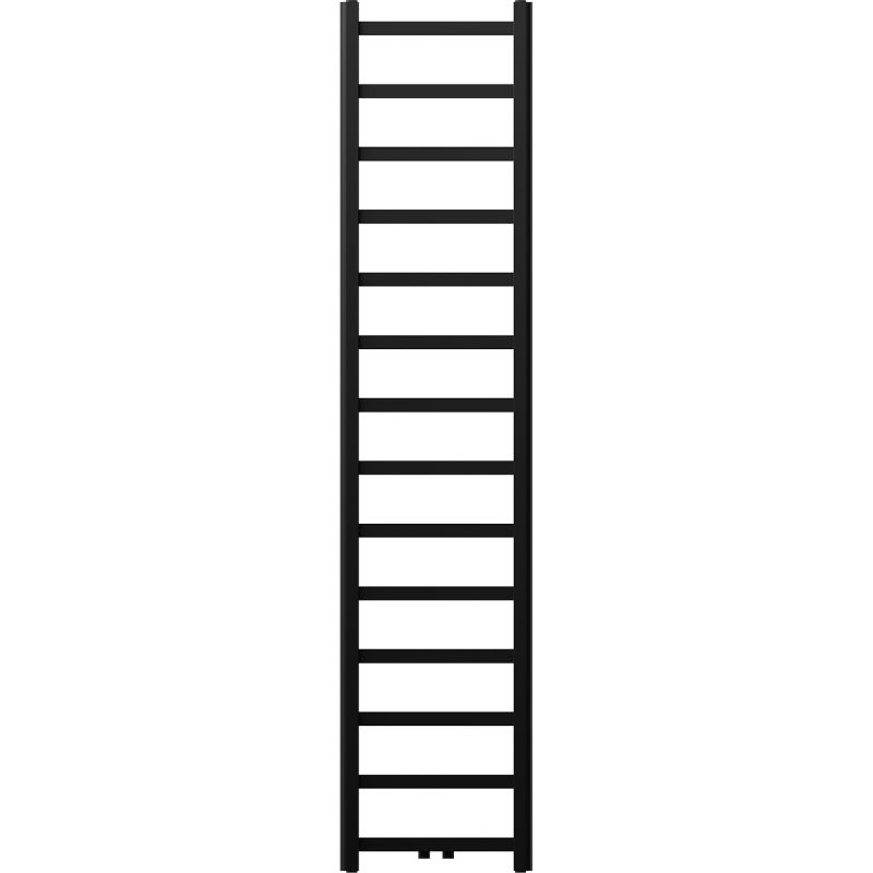 Mexen Bolt kúpeľňový radiátor 1800 x 400 mm, 406 W, čierny - W126-1800-400-00-70