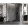 Mexen Lunar-F L skladacia sprchová kabína pravá 95 x 70 cm, transparentná, gun metal - 836L-095-070-95-00-P