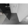 Mexen Kioto sprchová stena Walk-in 140 x 200 cm, grafitová 8 mm, chróm - 800-140-101-01-40