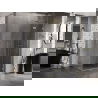 Plášť sprchového kúta Mexen Lunar T, otvárací pravý 130 x 70 cm, transparentný, brúsený zlatý - 834T-130-070-55-00-P