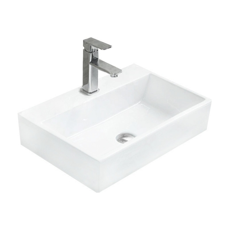 Mexen Paula umiestnené umývadlo 53 x 36 cm, biele - 21935300