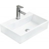 Mexen Paula umiestnené umývadlo 53 x 36 cm, biele - 21935300
