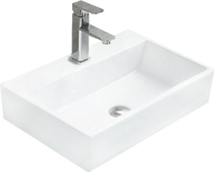 Mexen Paula umiestnené umývadlo 53 x 36 cm, biele - 21935300