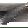 Mexen Lunar T sprchový kút s otváracími dverami pravý 135 x 120 cm, transparentný, brúsený nikel - 834T-135-120-97-00-P