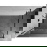 Mexen Kioto sprchová stena 140 x 200 cm, transparentnéné/biely vzor 8 mm, čierna - 800-140-101-70-85