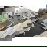 Mexen Elix jednokomorový granitový drez 600 x 500 mm, béžový, chrómový sifón - 6525601005-69