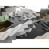 Mexen Elix granitový kuchynský drez s 1-komorou 600 x 500 mm, čierny bodkovaný, sifón chróm - 6525601005-76