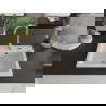 Mexen Elix granitový kuchynský drez 1-komorový 600 x 500 mm, biely, sifón zlatý - 6525601005-20-G