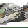 Mexen Elix granitový drez s 1 komorou 700 x 500 mm, béžový, sifón chróm - 6526701005-69