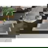 Mexen Elix granitový drez s 1 komorou 700 x 500 mm, béžový, sifón chróm - 6526701005-69