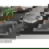 Mexen Elix granitový drez 1-komorový 700 x 500 mm, sivý, sifón chróm - 6526701005-71