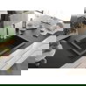 Mexen Elix jednokomorový granitový drez 700 x 500 mm, čierny bodkovaný, sifón chróm - 6526701005-76
