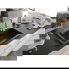 Mexen Elix granitový drez 1-komorový 700 x 500 mm, čierny, sifón chróm - 6526701005-77