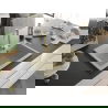 Mexen Elix granitový drez 1-komorový 700 x 500 mm, béžový, sifón zlatý - 6526701005-69-G