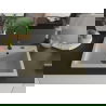 Mexen Elix granitový drez 1-komorový 700 x 500 mm, béžový, čierny sifón - 6526701005-69-B