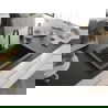 Mexen Elix granitový drez 1-komorový 700 x 500 mm, čierny bodkovaný, čierny sifón - 6526701005-76-B