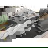 Mexen Elix granitový kuchynský drez s 1 komorou 800 x 500 mm, sivý, sifón chróm - 6527801005-71