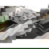 Mexen Elix granitový kuchynský drez 1-komorový 800 x 500 mm, čierny/zlatý metalik, sifón chróm - 6527801005-75