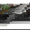 Mexen Elix granitový drez 1-komorový 800 x 500 mm, čierny, sifón chróm - 6527801005-77