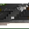 Mexen Elix granitový drez 1-komorový 800 x 500 mm, čierny, sifón zlatý - 6527801005-77-B