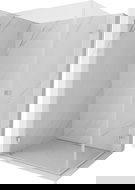 Mexen Lunar-B Duo sprchová kabína s otočnými dverami 75 x 70 cm, transparentná, chróm - 832-075L-070P-01-00