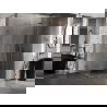 Mexen Lunar T sprchový kút výklopný pravý 140 x 120 cm, transparentný, ružové zlato - 834T-140-120-60-00-P