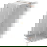 Mexen Lunar T sprchovací kút pravý 120 x 120 cm, transparentný, brúsená meď - 834T-120-120-65-00-P