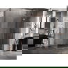 Mexen Lunar T sprchový kút s pravými otváracími dverami 140 x 120 cm, priehľadný, brúsená meď - 834T-140-120-65-00-P