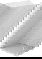 Mexen Lunar-B Duo sprchová kabína výklopná 90 x 80 cm, priehľadná, chróm - 832-090L-080P-01-00