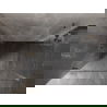 Mexen Lunar-B Duo sprchovací kút, otvárací, 100 x 85 cm, priehľadný, zlatý - 832-100L-085P-50-00