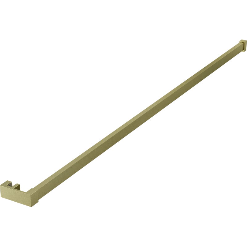 Mexen reling na uteráky na sprchovú stenu, zlatý brúsený - 800-06-55