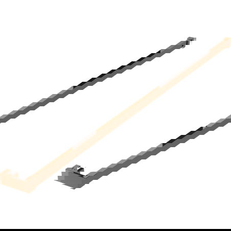 Mexen záves na uteráky na sprchovú stenu, ružové zlato - 800-06-60