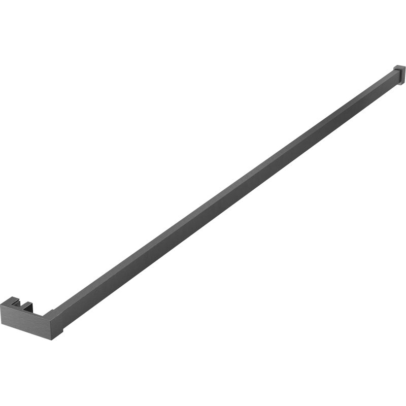 Mexen zábradlie na uteráky na sprchovú stenu, gun gray brúsená - 800-06-66