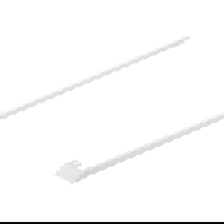 Mexen reliéf na uteráky pre sprchovú stenu, biely - 800-06-20