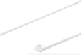 Mexen reliéf na uteráky pre sprchovú stenu, biely - 800-06-20