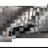 Mexen Lunar T sprchová kabína s otváracími dverami pravá 130 x 120 cm, priehľadná, gun gray brúsená - 834T-130-120-66-00-P