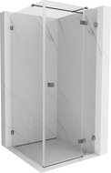 Mexen Lunar T sprchový kút pravý 120 x 120 cm, transparentný, gun metal - 834T-120-120-95-00-P